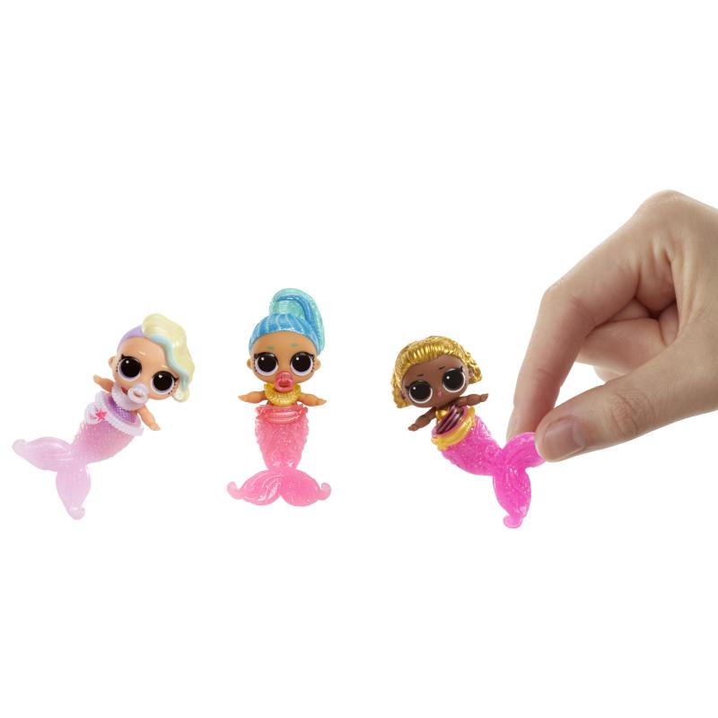 L.O.L. Surprise! Mermaids! Baby Sisters with Color Tails