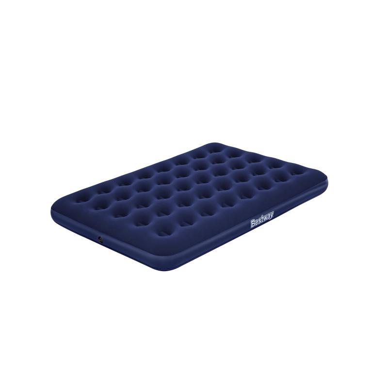 Bestway Matelas gonflable 2 places avec pompe électrique externe 191 x 137 x 22 cm