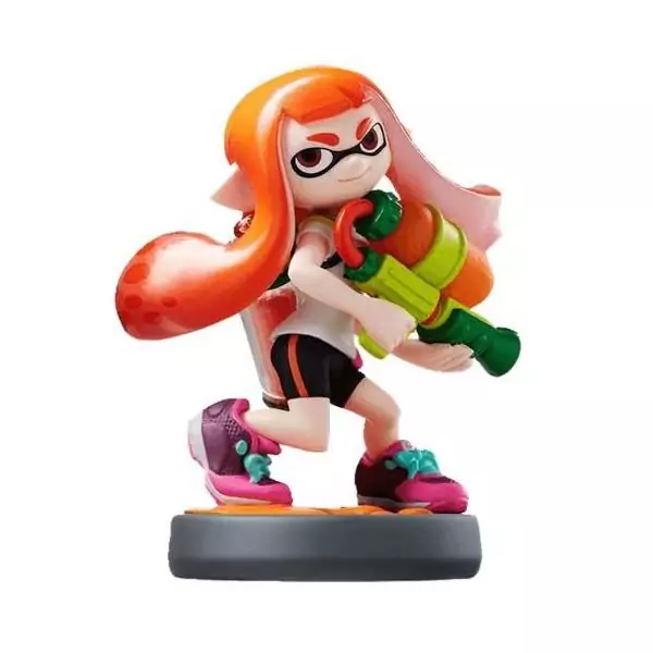 Figurine Amiibo - Fille Inkling • Collection Splatoon