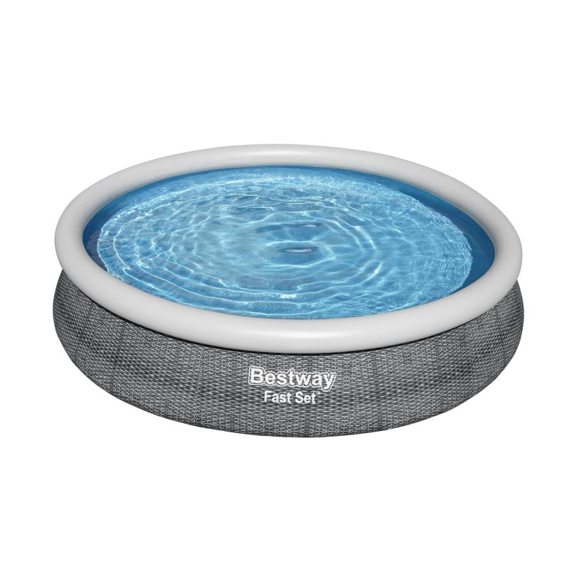 Bestway Fast Set Kit piscine gonflable ronde 3,66 m x 76 cm