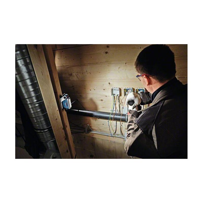 Bosch GLI DeciLED Professional Bleu, Gris LED