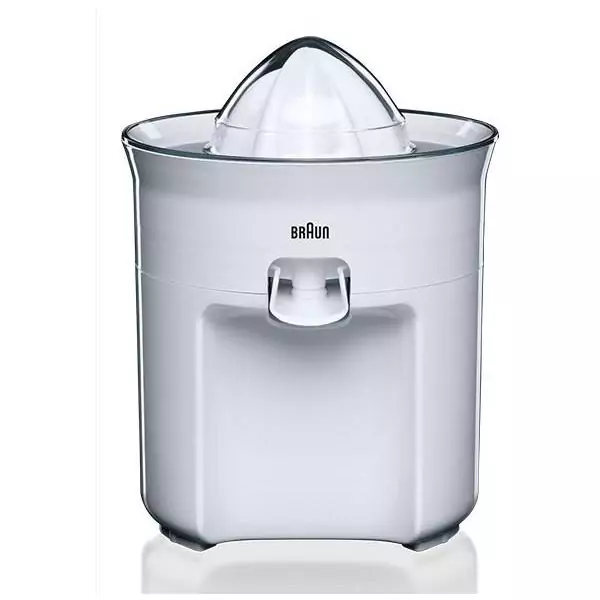 Presse-agrumes électrique BRAUN CJ3050WH - 60W - Blanc - Bec anti-goutte