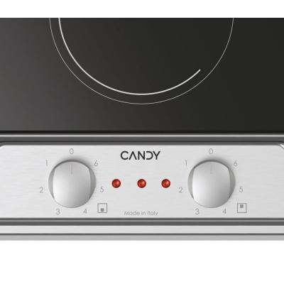 Candy CH32XK Plaque de cuisson Timeless Vitrocéramique, 2 zones, Noir, Vetroceramic