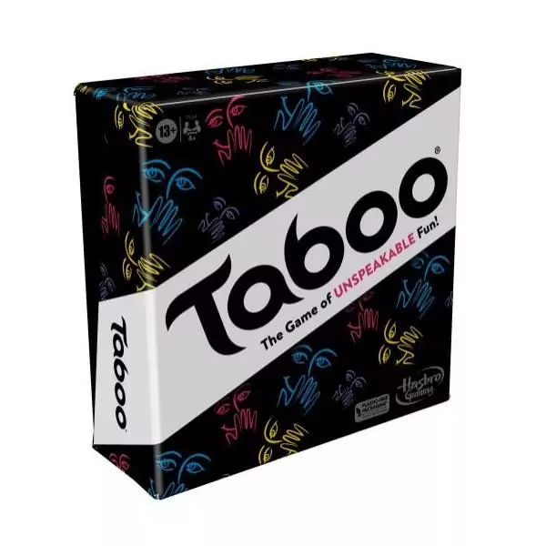 Taboo Classique, Jeu de société, Le jeu des mots interdits, pour ados et adultes, des 13 ans, Hasbro Gaming