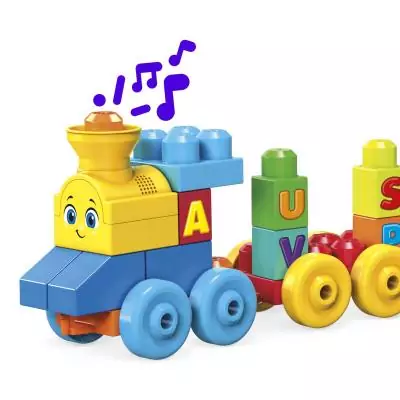 MEGA BLOKS Le Train de l'Alphabet