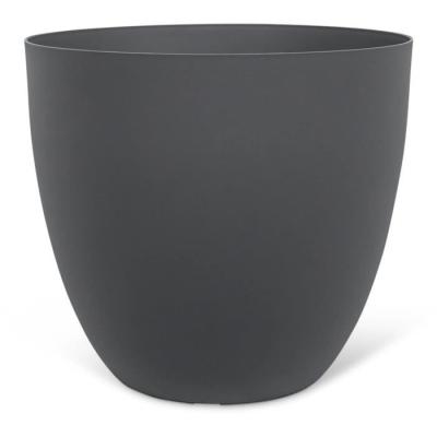 Pot de fleurs Phoenix Anthracite - 48 x 42 cm - 100% Recyclé et Résistant - Pour Exté
