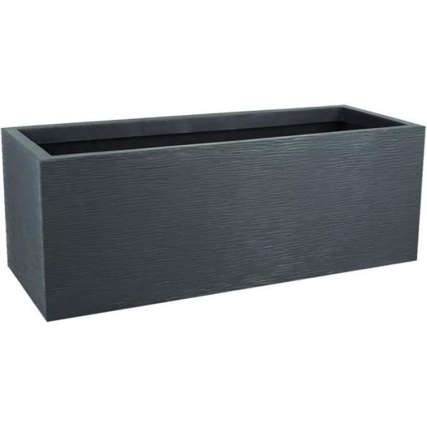 EDA Jardiniere GRAPHIT UP - 57 L - 79,5 x 29,5 x 29,5 cm - Gris anthracite