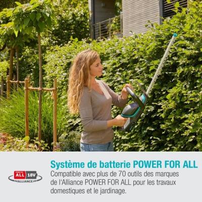 Taille-haie sans fil GARDENA ComfortCut 60/18V - Puissant et pratique!