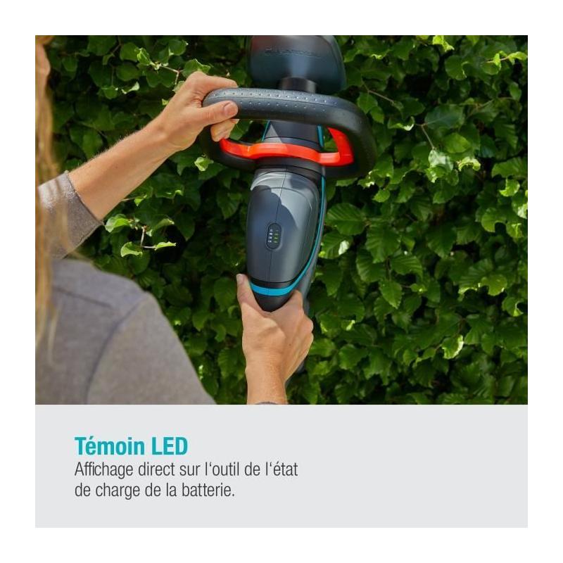 Taille-haie sans fil GARDENA ComfortCut 60/18V - Puissant et pratique!