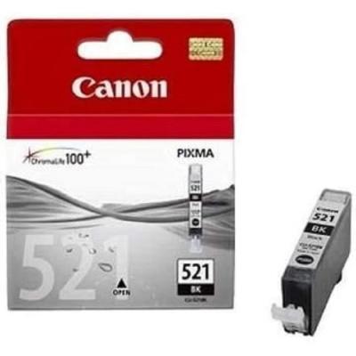 Cartouche d'encre CLI-521 BK Noir Photo Pour Canon