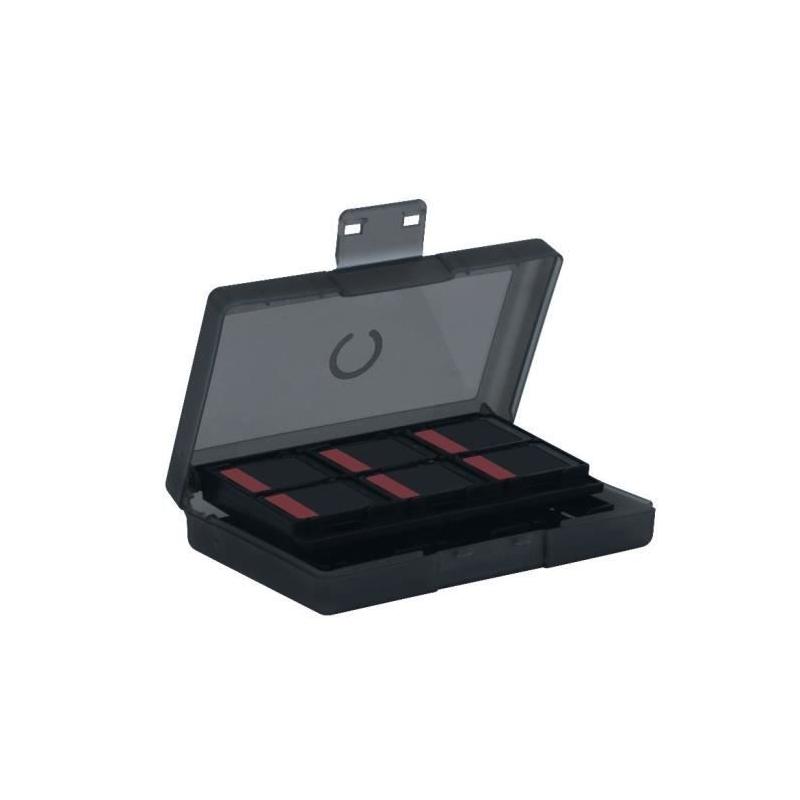 Boîtier de protection KONIX pour Nintendo Switch 2 - 24 rangements - Noir