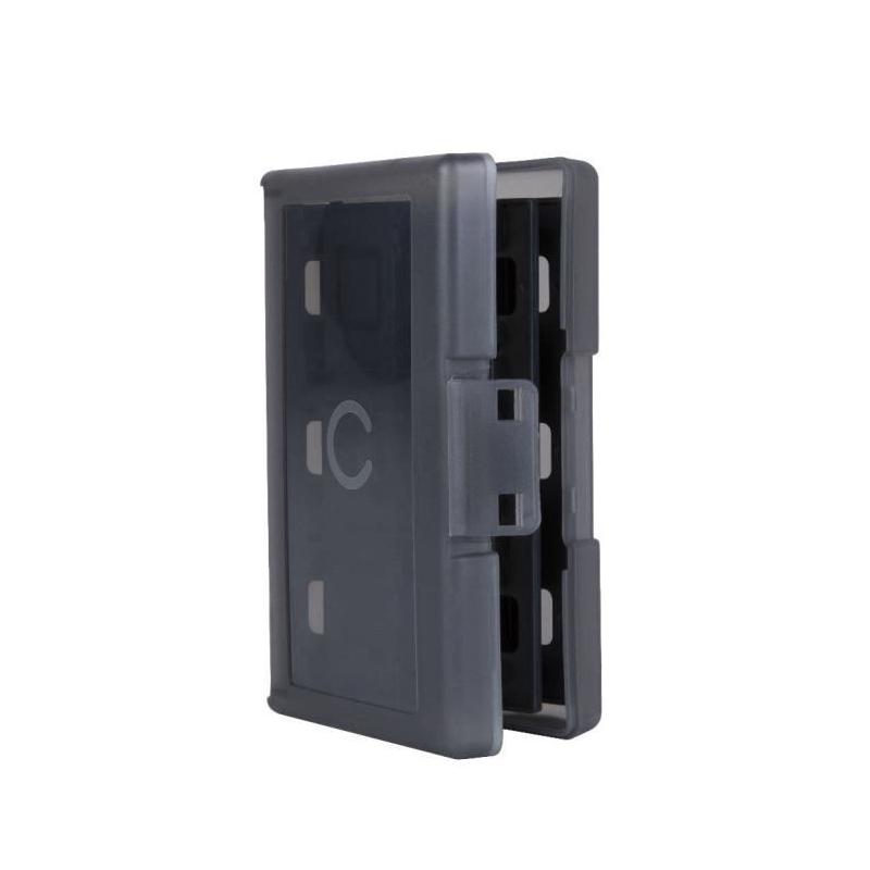 Boîtier de protection KONIX pour Nintendo Switch 2 - 24 rangements - Noir