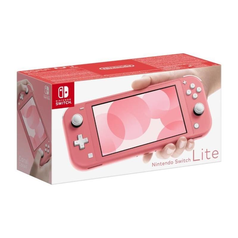 Console portable Nintendo Switch Lite Corail - L'ultime compagnon de jeu