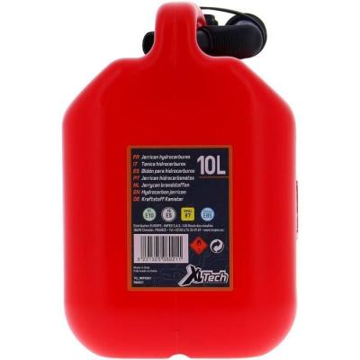 Jerrican plastique XL TECH 10L - Homologué hydrocarbures