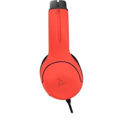 Casque gaming filaire PDP Airlite Nintendo Switch - Bleu néon et rouge