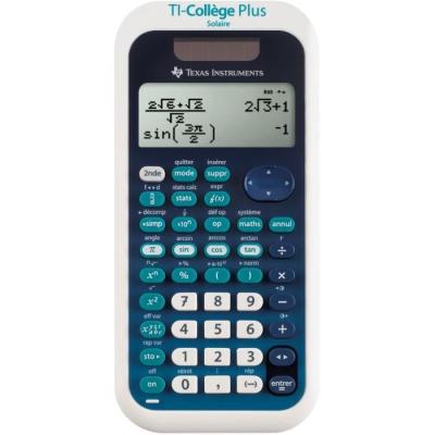 Calculatrice TEXAS INSTRUMENTS TI-College Plus Solaire