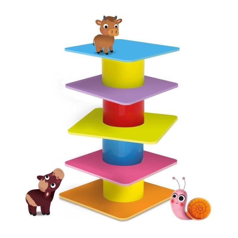 La Ferme 4 en 1 - Coffret éducatif pour bébé - Puzzle et associations