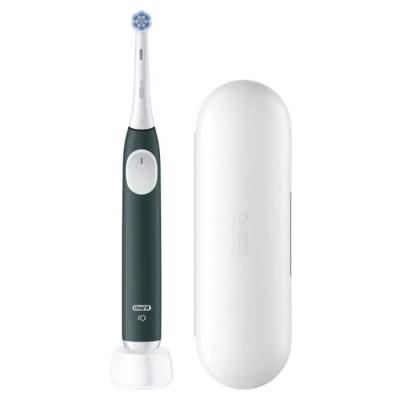 Brosse à dents électrique ORAL B iO2 Series - Vert Forêt + Étui de Voyage