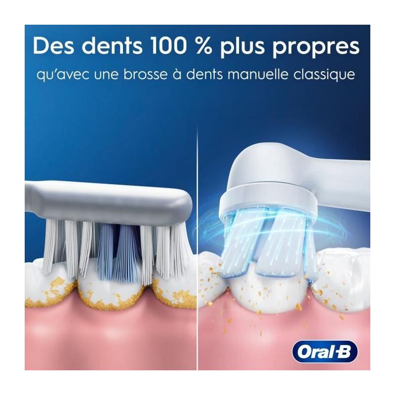 Brosse à dents électrique ORAL B iO2 Series - Vert Forêt + Étui de Voyage