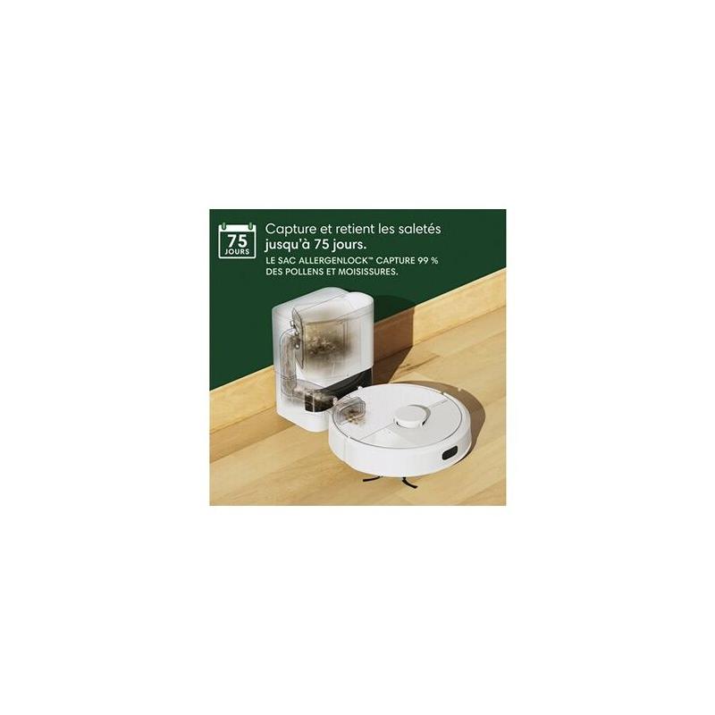 Aspirateur robot Irobot ROOMBA 105 - Aspiration et lavage - Blanc