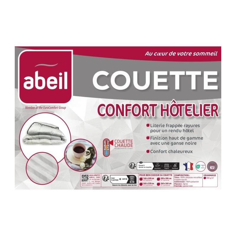Couette chaude Confort Hôtelier 220 x 240 cm