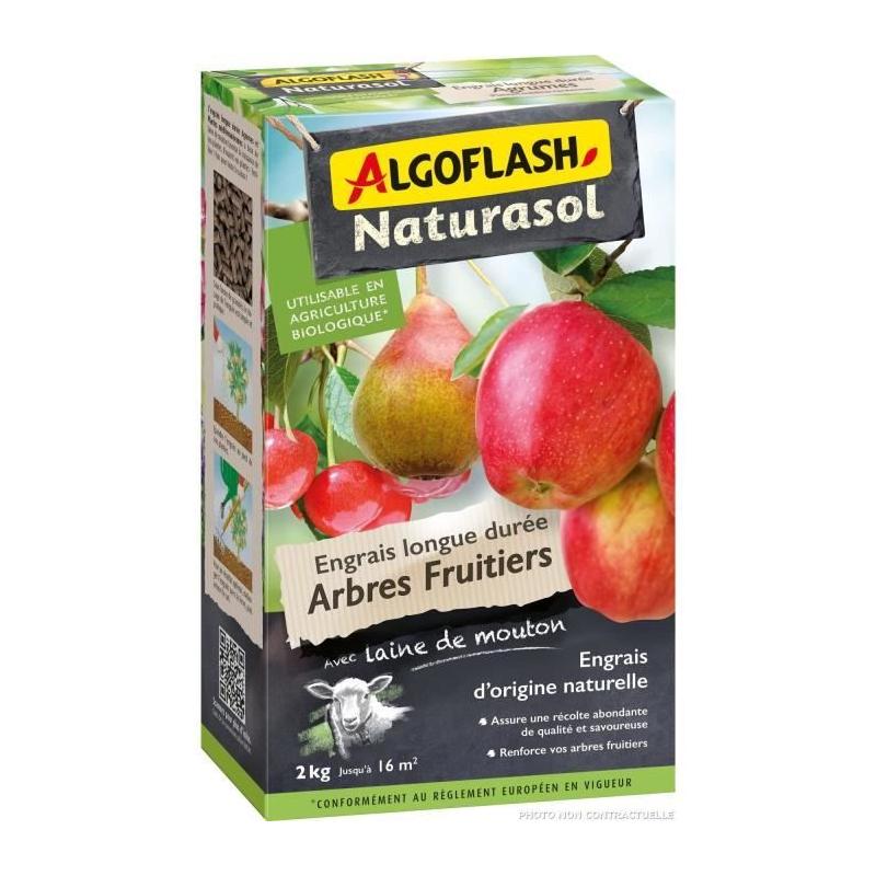 Engrais fruitiers durable: ALGOFLASH NATURASOL 2kg