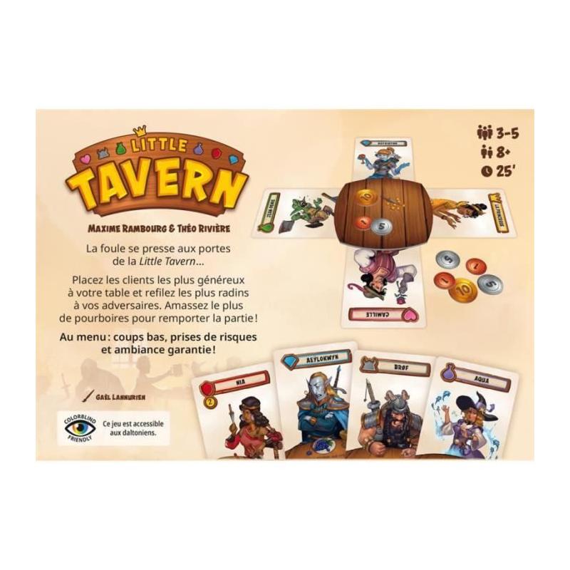 Jeux de société Little Tavern: Du plaisir en famille!