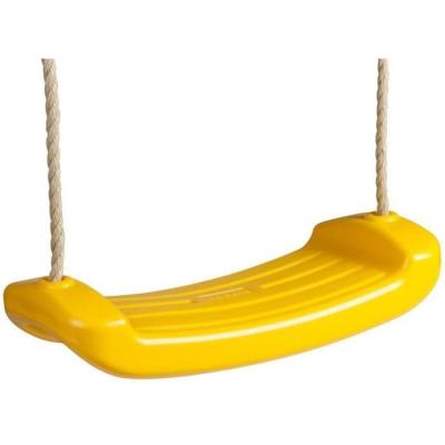 Balancoire plastique jaune pour portique 2m-2,5m: fun garantie!
