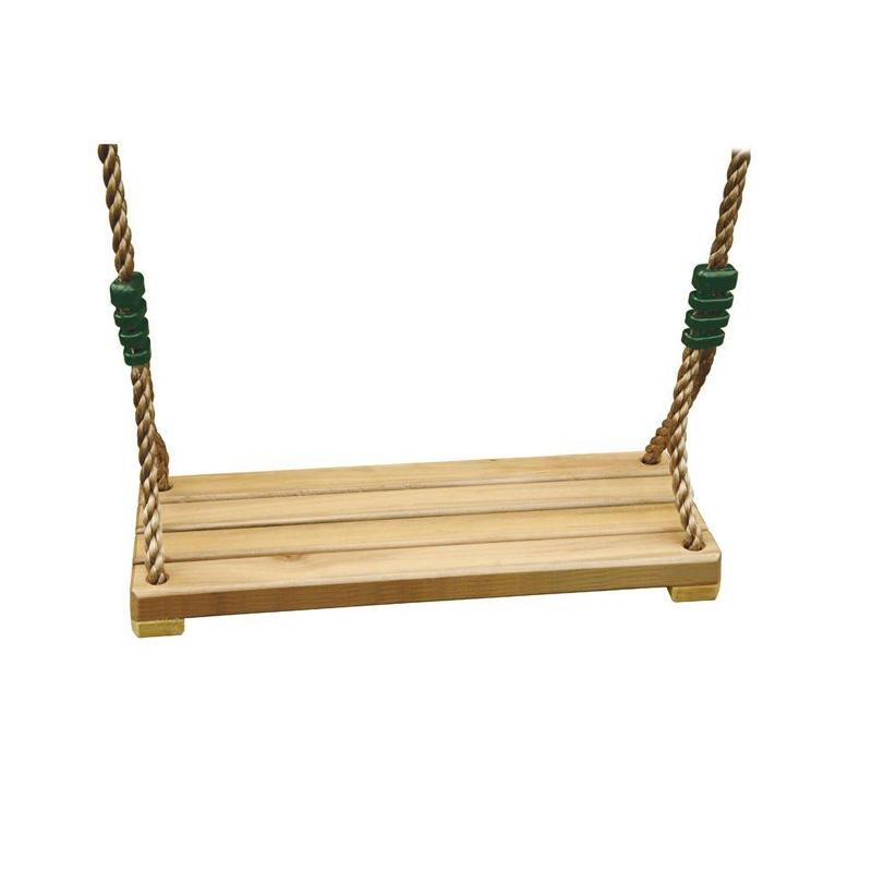 Balançoire bois pour portique 3m - 3,5m: Luxe et robustesse