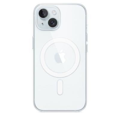 Coque iPhone 15 transparente avec MagSafe