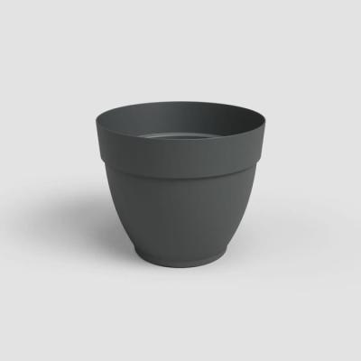 POT DE FLEUR 30CM ANTHRACITE CAPRI CAMAPANA