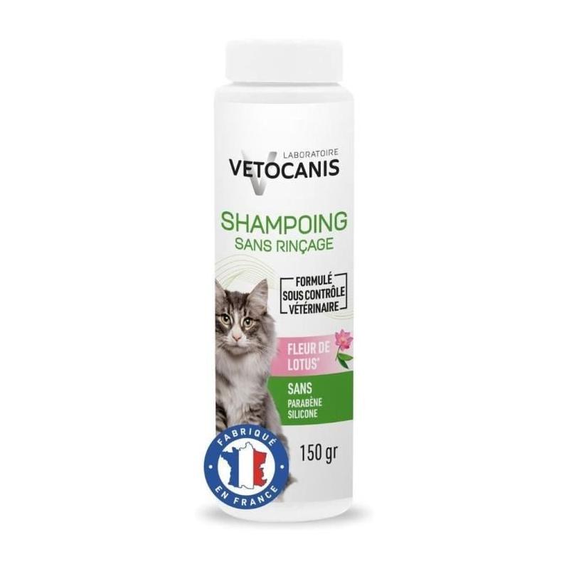 Shampoing sec VETOCANIS - 150gr pour Chat