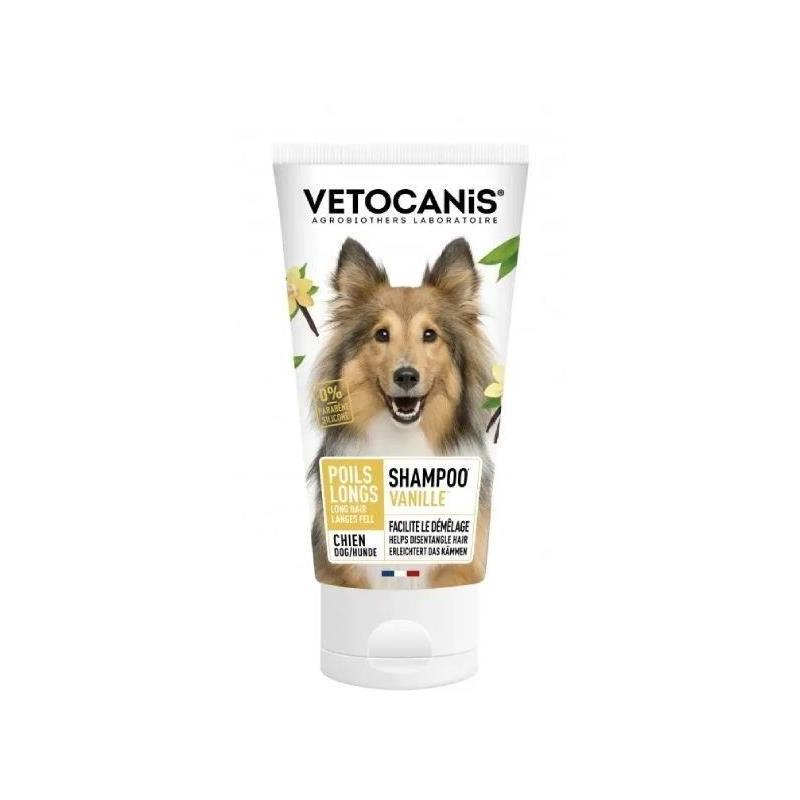 Shampoing bio pour chien à poils longs - VETOCANIS - 300 ml