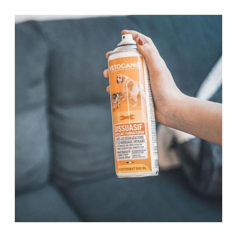 Spray répulsif VETOCANIS - Protégez votre maison des parasites