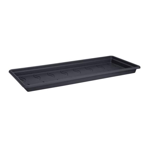 Soucoupe Jardiniere Green Basic XXL - ELHO - Noir - Plastique - Ø 72.2 x H 5.5 cm