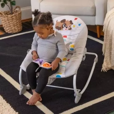 Transat bébé évolutif 3-en-1 avec Melodies et Vibrations Transat bébé évolutif 3-en-1 avec Melodies et Vibrations