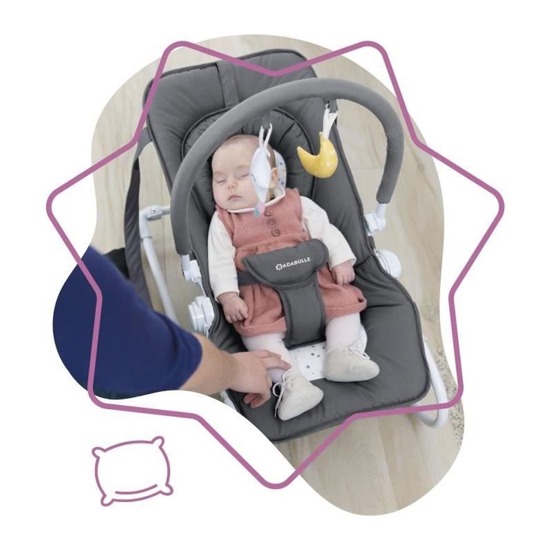 Transat pour bébé Easy Moonlight: le confort et l'amusement assurés!