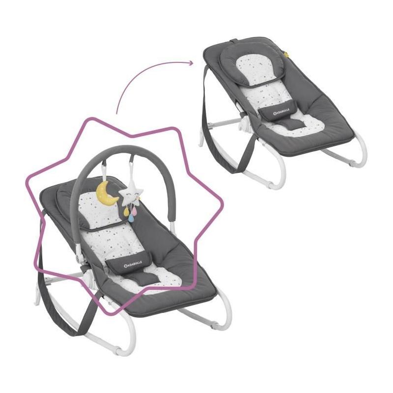 Transat pour bébé Easy Moonlight: le confort et l'amusement assurés!