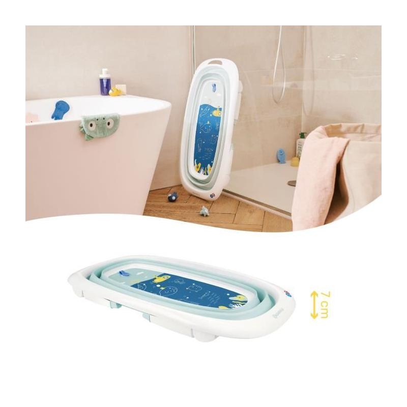 Baignoire pliable BADABULLE : compacte et ludique!