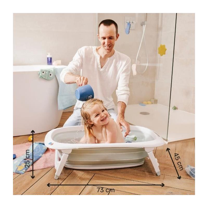 Baignoire pliable BADABULLE : compacte et ludique!
