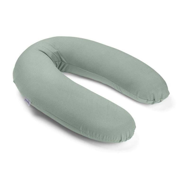 Coussin de grossesse et d'allaitement BADABULLE Buddy - Corduroy Vert