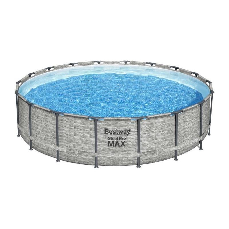 Kit Piscine Steel Pro Max™ 549x122 cm - Ronde