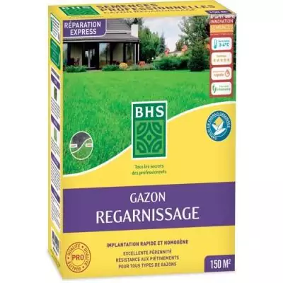 Refloraison efficace avec Gazon Regarnissage 3kg