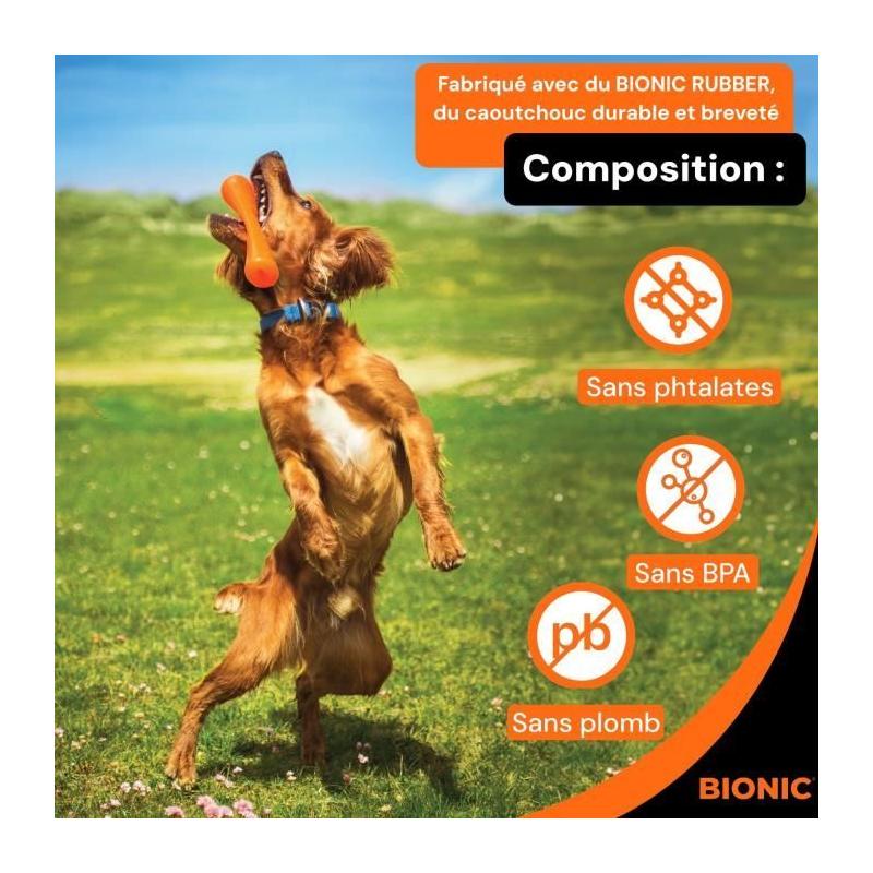 Jouet pour chien BIONIC - Bâton Urban stick - Taille Medium 23 cm
