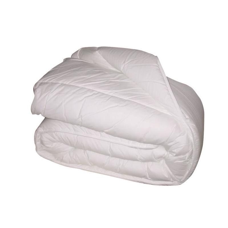 Couette chaude anti-acariens 420g/m² 240x260cm