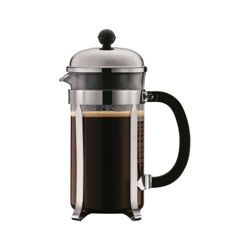 Ensemble cafetière BODUM CHAMBORD 8 tasses avec 2 verres double paroi Pavina 0,35l