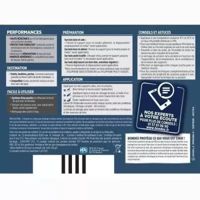 Peinture Lasure Satin Haute Protection - Chêne doré 