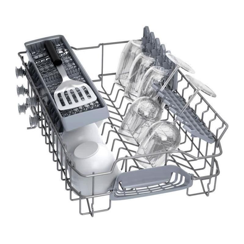 Lave-vaisselle semi-encastrable Bosch : compact, puissant et silencieux