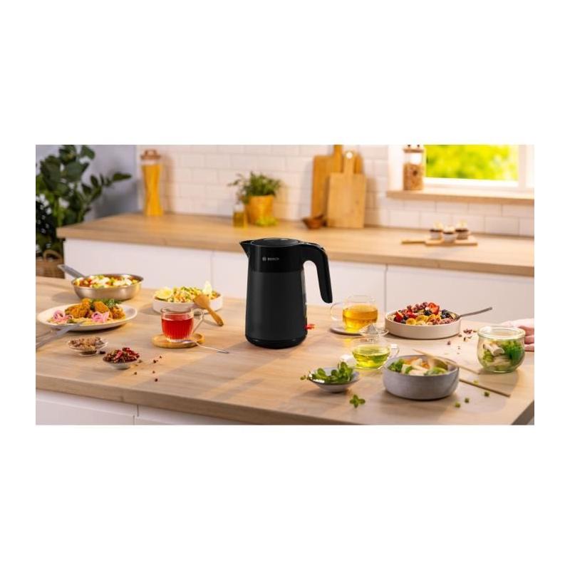 Bouilloire Bosch TWK2M163 MyMoment - Noire Mate - 60 tasses