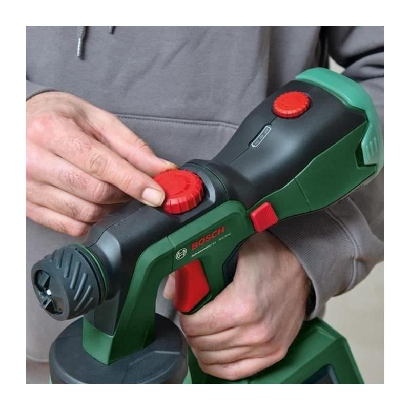 Pistolet à peinture sans fil 18V BOSCH AdvancedSpray Gun - Performant et portable